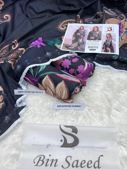 BIN SAEED AIRJET KHADDAR 3PC (VOLUME 3)