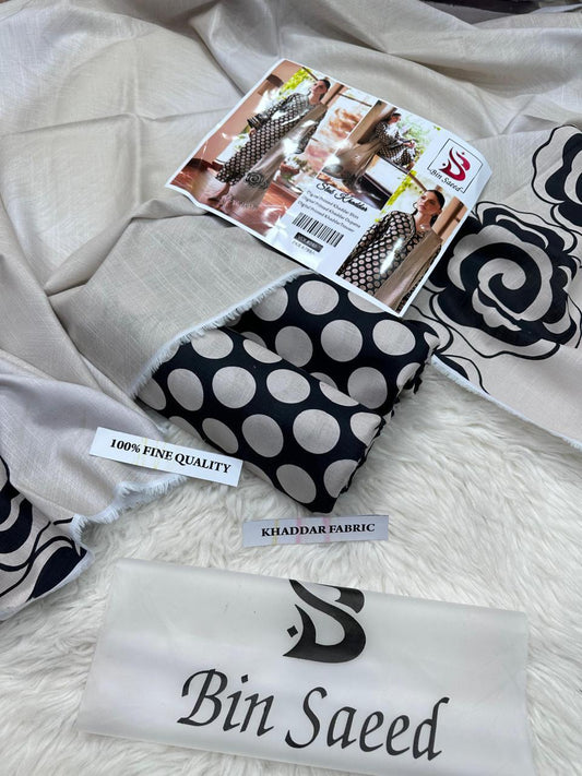 BIN SAEED AIRJET KHADDAR 3PC (VOLUME 3)