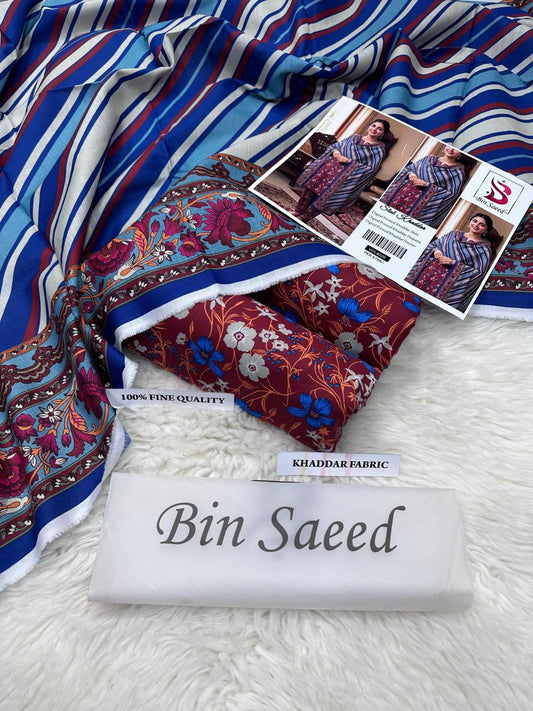 BIN SAEED AIRJET KHADDAR 3PC (VOLUME 3)